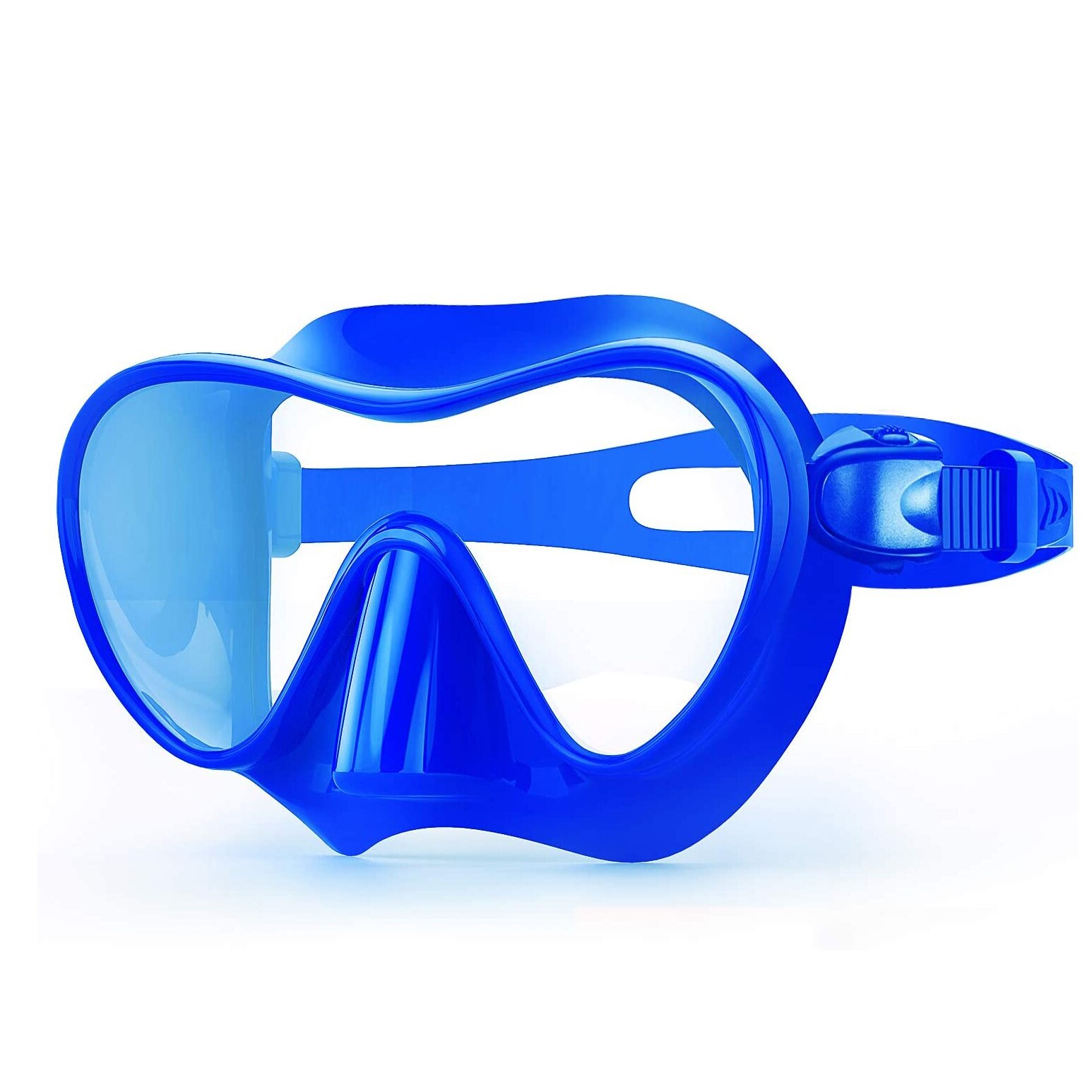 Professional Silicone Diving Mask - Tempered Glass - Adult & Kids - Underwater Sports Scuba Gear