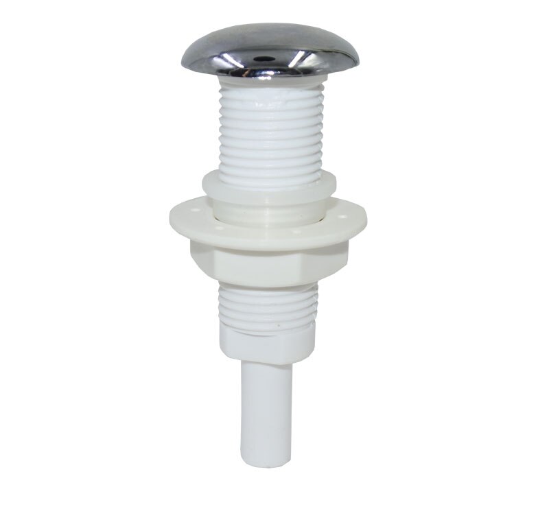 8mm air jet export bathtub spa air bubble jet with Chrome plating,white plastic case Bathtub accessories