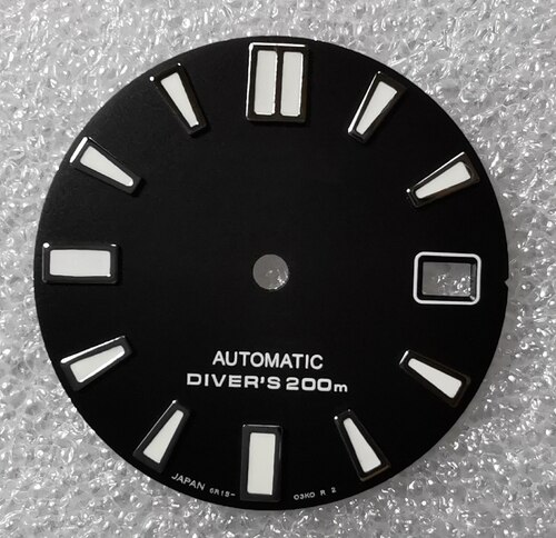 Seikomodify ommontering af bogstavelig xiaoyuanzu super  c3 lysende sbdc 051 montering og udskiftning af 28.5 diameter seikoquality: 1