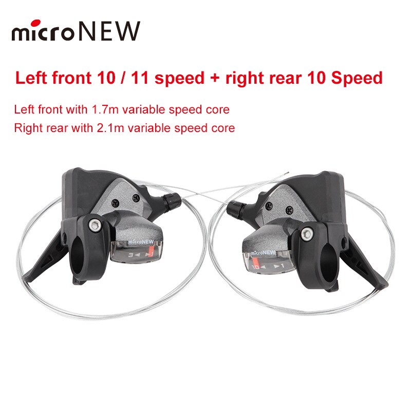 Micro Right Left Bicycle Derailleurmountain Bike Shift Lever Shifter 7 8 Speed 9 10 11S Split Fingerposts Bike Bicycle Parts: 04