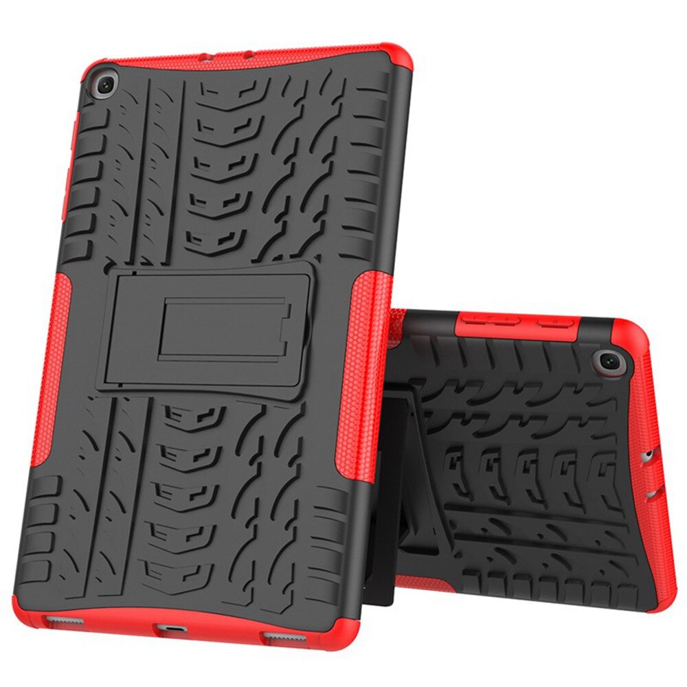 Case Voor Samsung Galaxy Tab Een 10 1 Case Niet Giftig Kinderen Veilig Zware Tablet Cover Voor sm T510 T515: Red