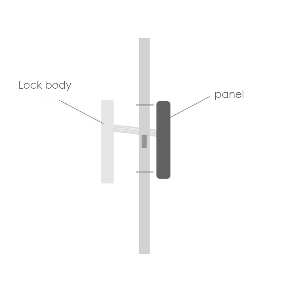 Touch Screen Digital Keypad Electronic Locker lock Smart Password Cabinet Lock Conbination Drawer Lock For Sauna Bath Room
