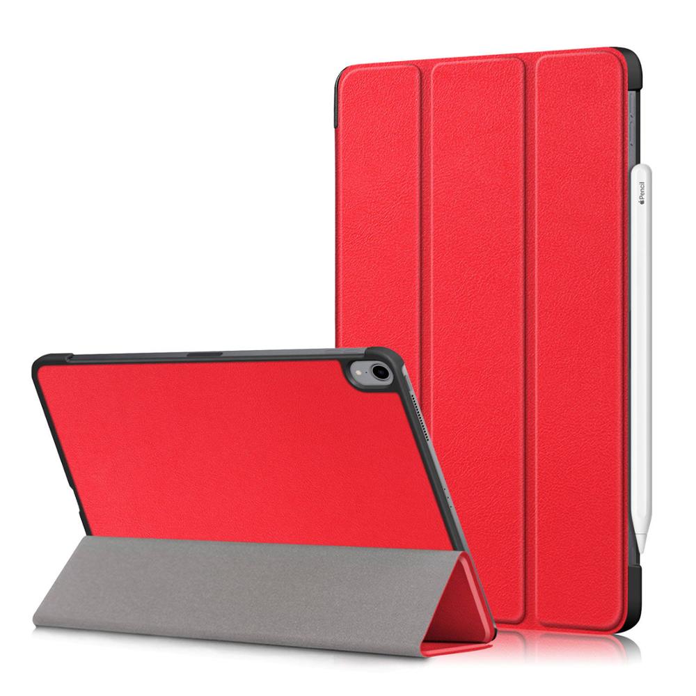 For iPad Air 4 Case, Magnetic Smart Cover For iPad Air Case: SZ Red