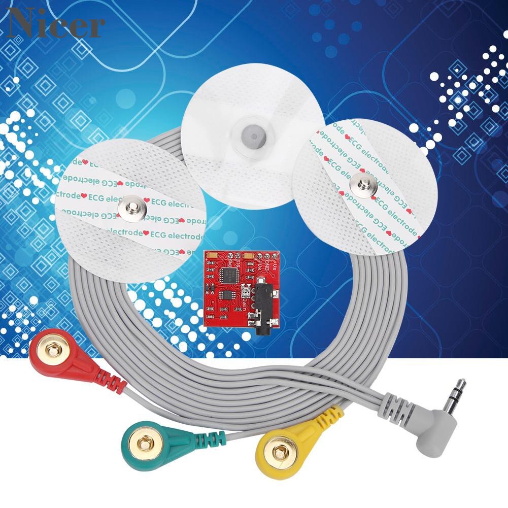 Electromyographic Sensor Muscle Signal Sensor Mit EMG Verbindung Linie (EMG Sensor) Messen Muskel Aktivität Werkzeuge Ein Satz