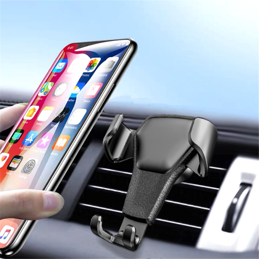 Universele Auto Telefoon Houder Auto Vent Mount Stand Geen Magnetische Mobiele Houder Auto Accessoires Voor Iphone Smartphone Zwaartekracht Beugel