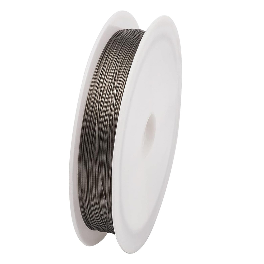 1 Roll 0.3-0.7mm Bead Stringing Wire,Anti-bite Wear Resistant Strong Line Stainless Steel Beading Wire for DIY Jewelry Making: S / PEACOCK BLUE