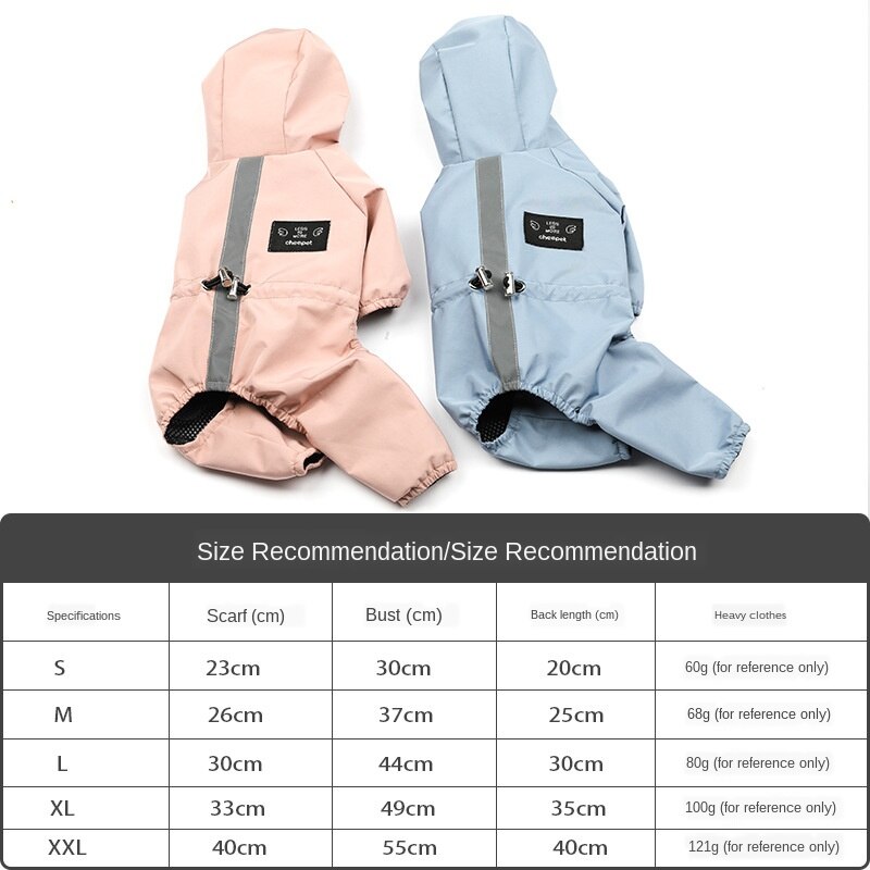 Chubasquero para perros, disfraz para mascotas, ropa impermeable para perros, chaquetas con capucha para mascotas, chubasquero para perros, accesorios para cachorros, poncho para perros.