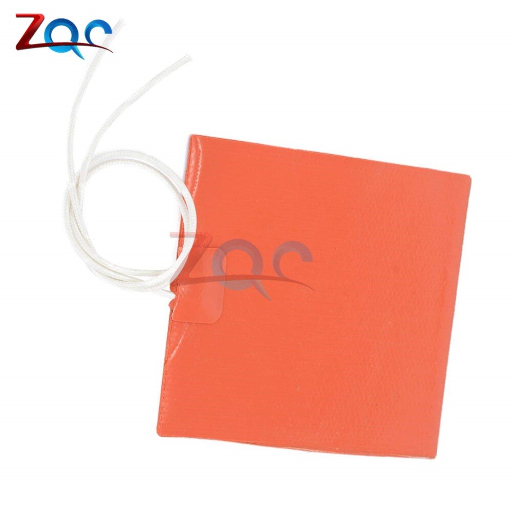 DC 12V 12W Silikon Gummi Heizung Panel Konstante Temperatur Heizung Panel Platte 100*120mm Für Heizung werkzeug