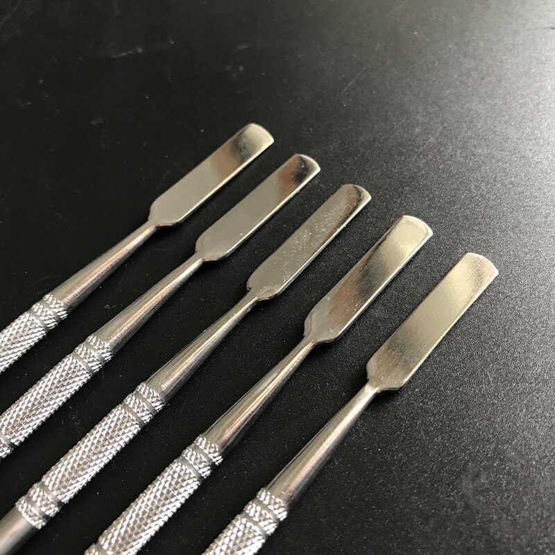 Dental Cement Spatulas Stainless Steel Amalgam Mixing Spatula Lab Laboratory Instruments (1/5/10pcs for choose)