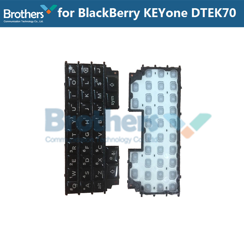 Teclado con Cable flexible para teclado de BlackBerry KEYone DTEK70, partes de reemplazo de teléfono, color negro y plateado, 1 Uds.: BlacknoFlexCable