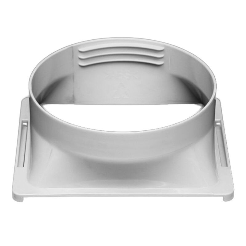 15cm Square Portable Air Conditioning Body Exhaust Duct Interface Pipe Connector Conditioner Parts Easy Install 19QE