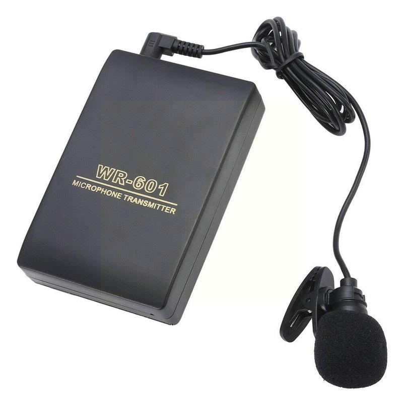 WR601 Draadloze Fm Microfoon Systeem Met Systeem Fit Microfoon Conferentie Revers Voor Lezing Zender Clip Microphon A6N4