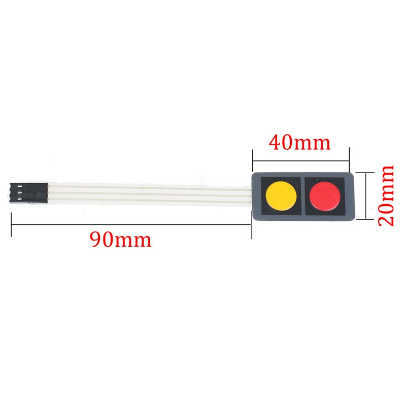 2 Key Button Membrane Switch Matrix Array Keyboard Keypad Control Panel Pad DIY Kit For Arduino