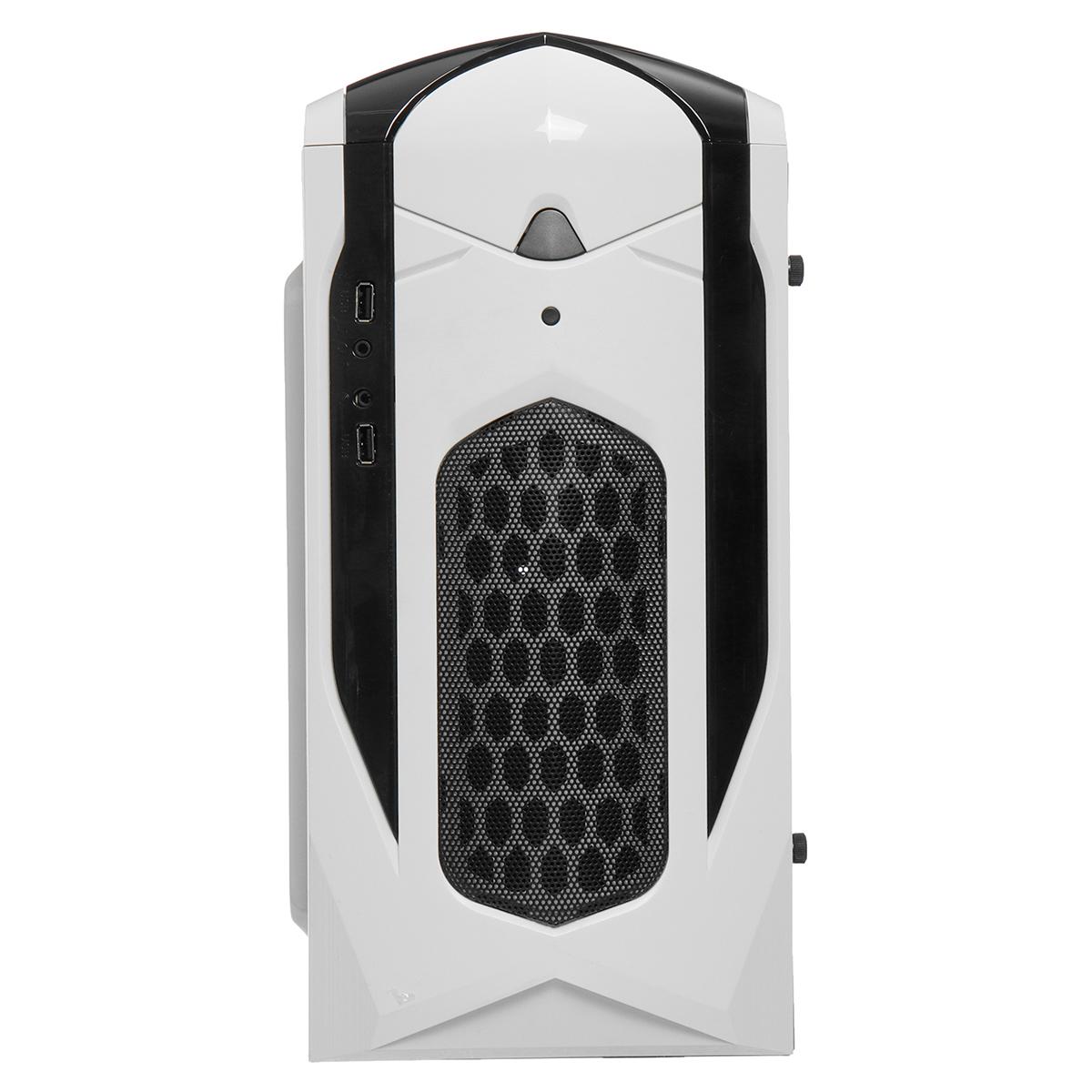 LEORY Transparant Side Panel Micro ATX Desktop PC Computer PC Case 375X185X380mm Ondersteuning 180mm brede CPU Radiator