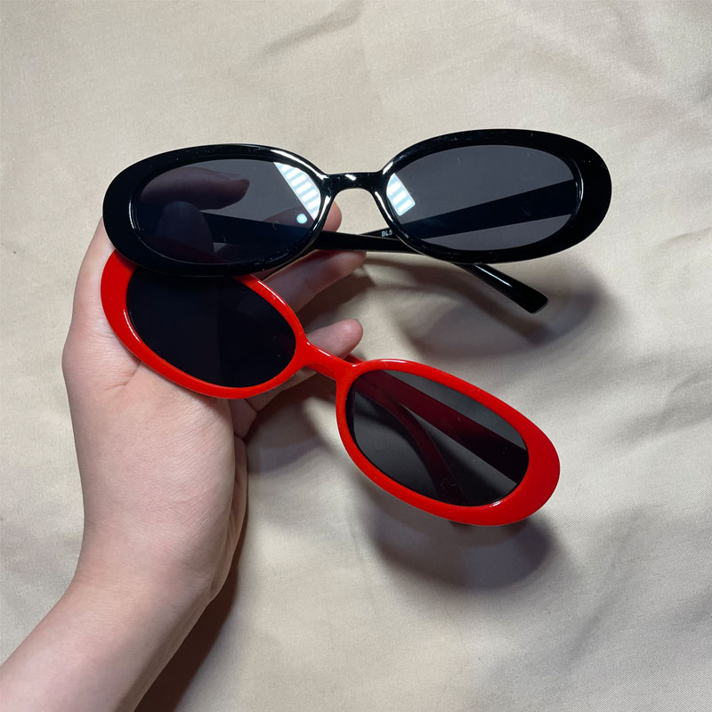 Klassieke Zwarte Retro Zonnebril Voor Vrouwen Kleine Ovale Frame Zonnebril Shades Gepolariseerde Brillen UV400 Vissen Zonnebril