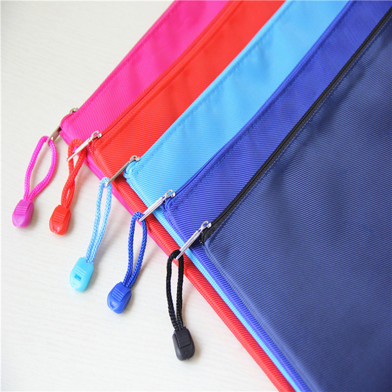 Bolsa A4 de tela Oxford para documentos, carpeta para documentos, papelería, B5 B8 A5, proveedores escolares, archivador Escolar