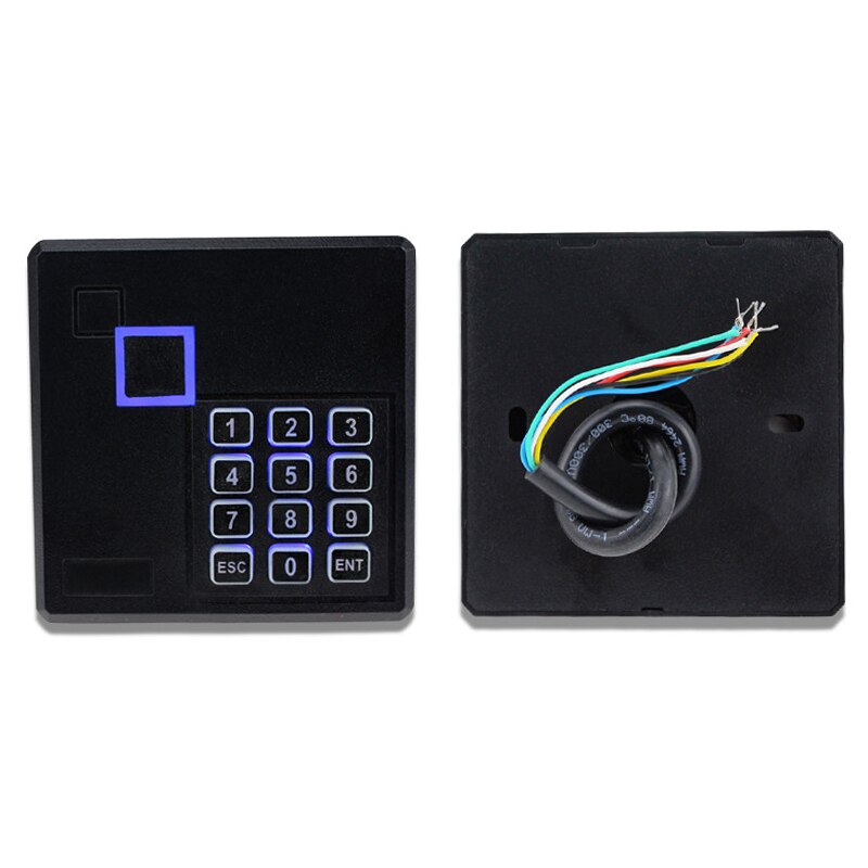 Long Range RFID NFC Card Reader 125KHz/13.56MHz Proximity Access Control Keypad IP65 Waterproof Keyboard with Wiegand26 Output