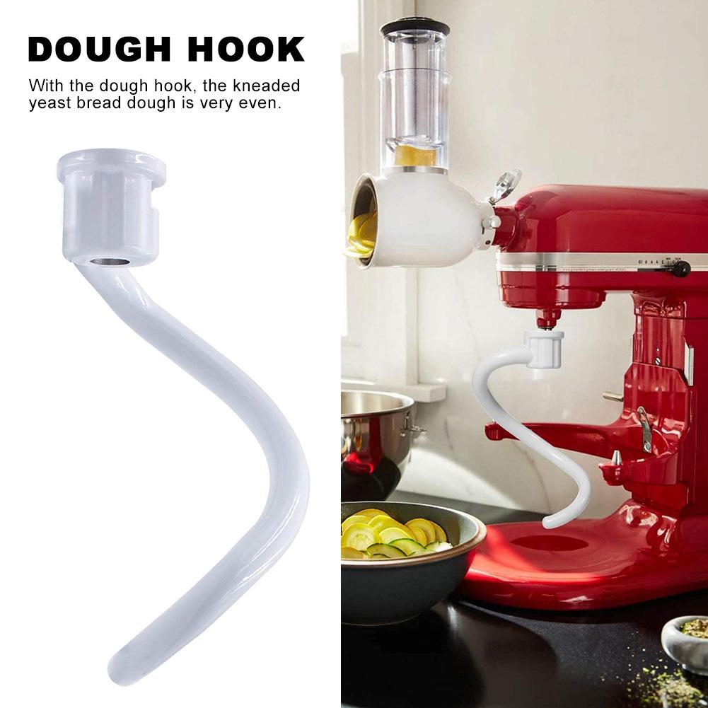 Aluminum For KitchenAid Stand Mixer Spiral Coated Dough Hook KV25G0X, KV25G8X, kv25hx, KP26M1X, KP26M8X, KL26M8X