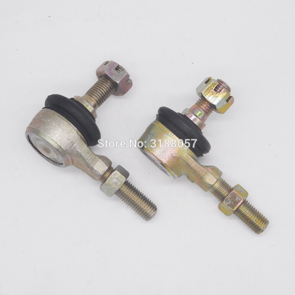 1 Pair M10-M10 Tie Rod End Kits Ball Joint Fit For China ATV 50cc 110cc 150cc 200cc 250cc 300cc Go Kart Karting Quads Bike Parts