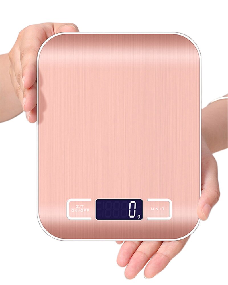 10/5Kg Household LCD Digital Grams Scales Kitchen Weight Scale Electronic Food Scales Stainless Weight Balance Measuring Tools