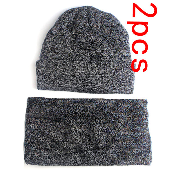 Xthree invierno bufanda sombrero guante de chica de las mujeres sombrero de sombrero invierno barato tapa: 2pcs gray