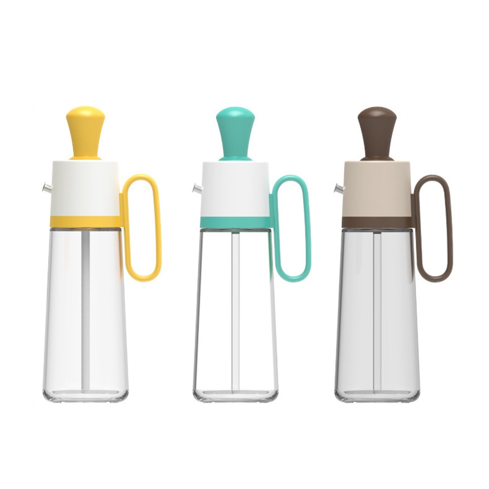 Compte-gouttes en Silicone 2 en 1, doseur d'huile, bouteille distributeur, cuisson, barbecue, vinaigre, dinde, pinceaux à pâtisserie