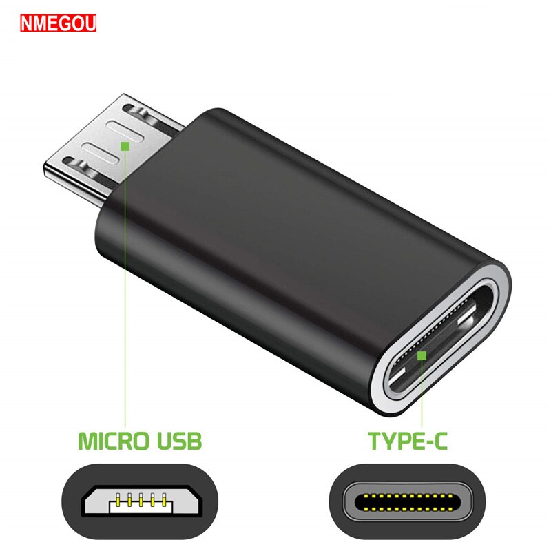 Type C Naar Micro Usb Android Telefoon Kabel Lader Converter Voor Samsung Xiaomi Huawei Type C Usbc Naar Microusb Otg Opladen adapter