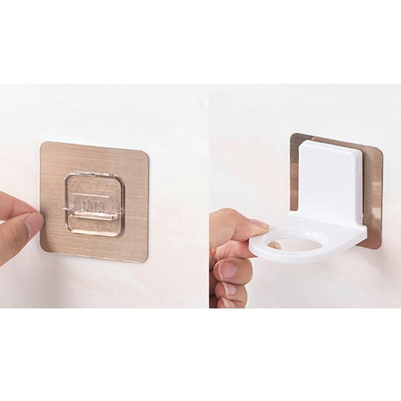 Soporte para champú y Gel de ducha con estantes de succión fuerte de pared útil