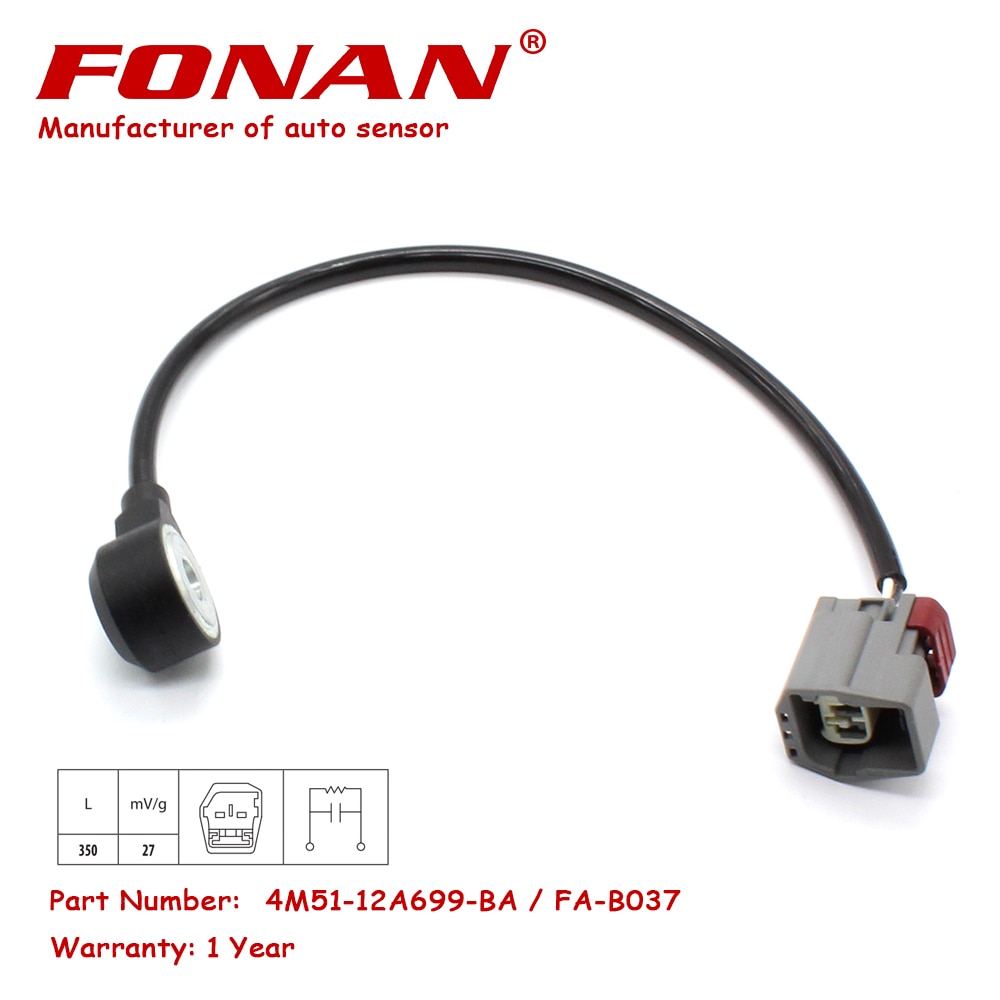 BRAND ENGINE KNOCK KNOCKING DETONATION SENSOR FITS FORD 1.8 TDCI FOCUS MK2 MONDEO MK4