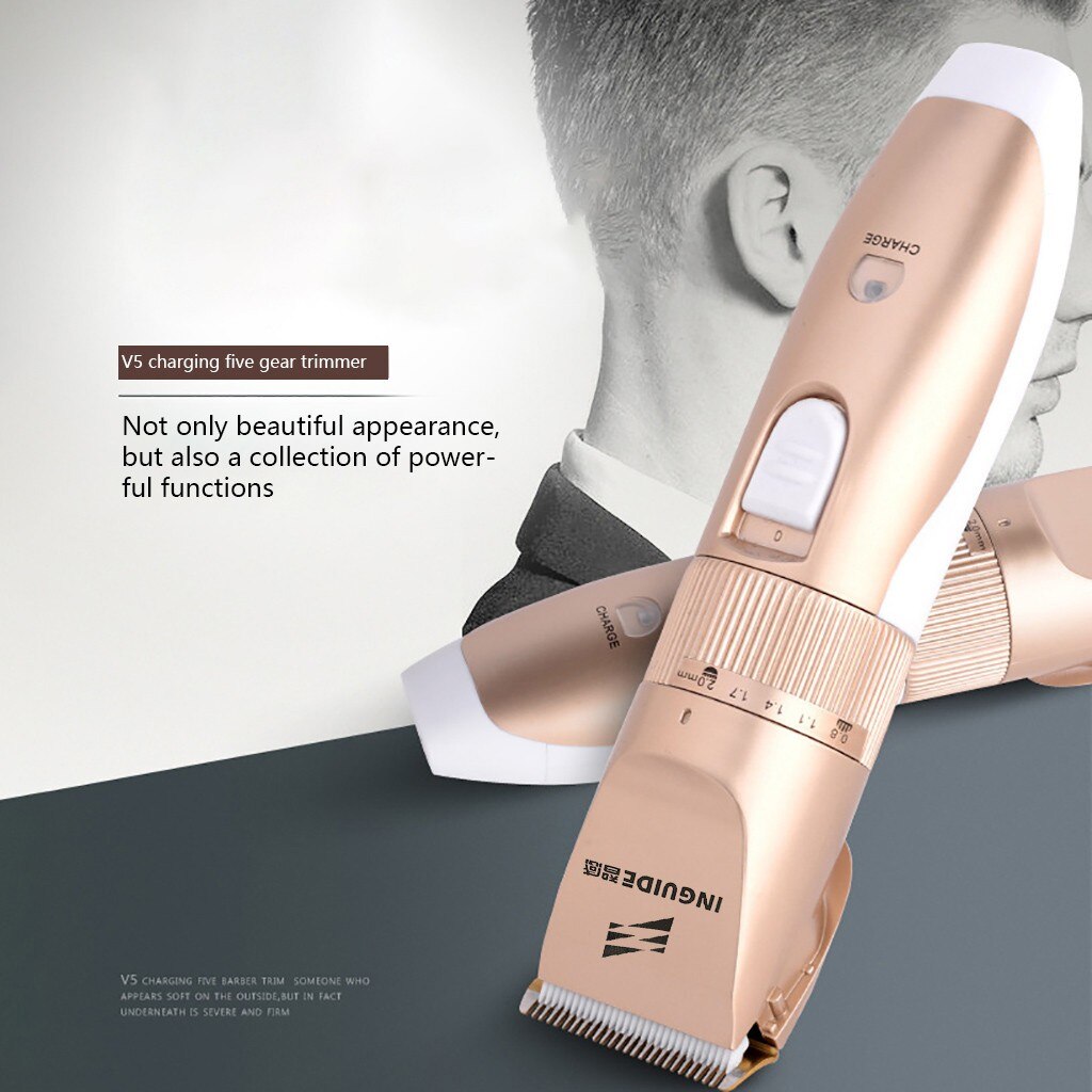 Kapper Tondeuse Professionele Tondeuse Voor Mannen Elektrische Tondeuse Thuis Volwassen Kids Haircut Aangedreven Modellering 2Ml