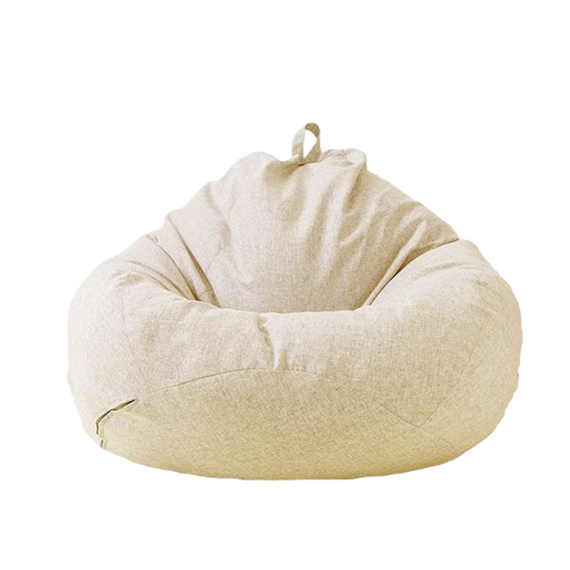 Sækkestol til sofa, sofabetræk, sofataske, stolbetræk, indendørsbetræk, blød sækkestol til sofa, sofataskebetræk (uden fyld): Azurblå / 80*120cm