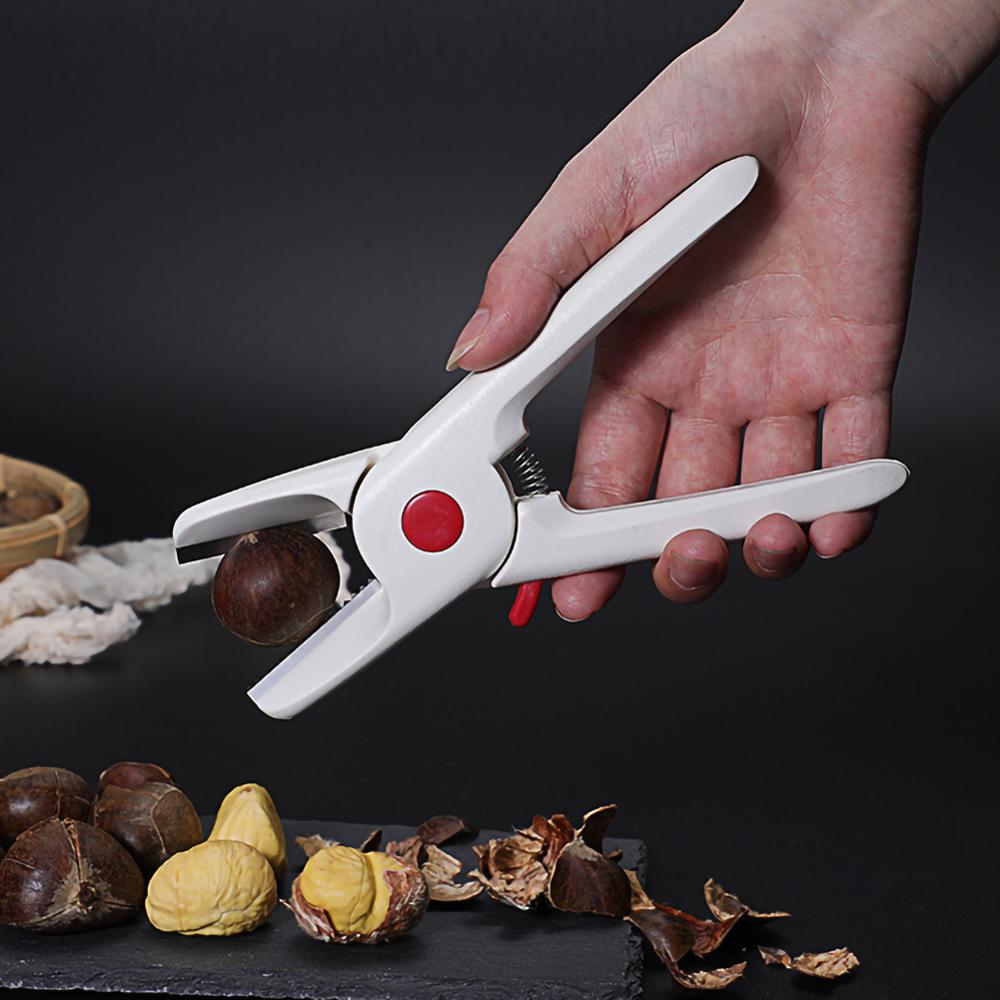 Nut Chestnut Opener Practical Chestnut Opener Clamp Chestnut Peeler Knife Walnuts Clip Nut Cracker Kitchen Splitter Tool: Default Title