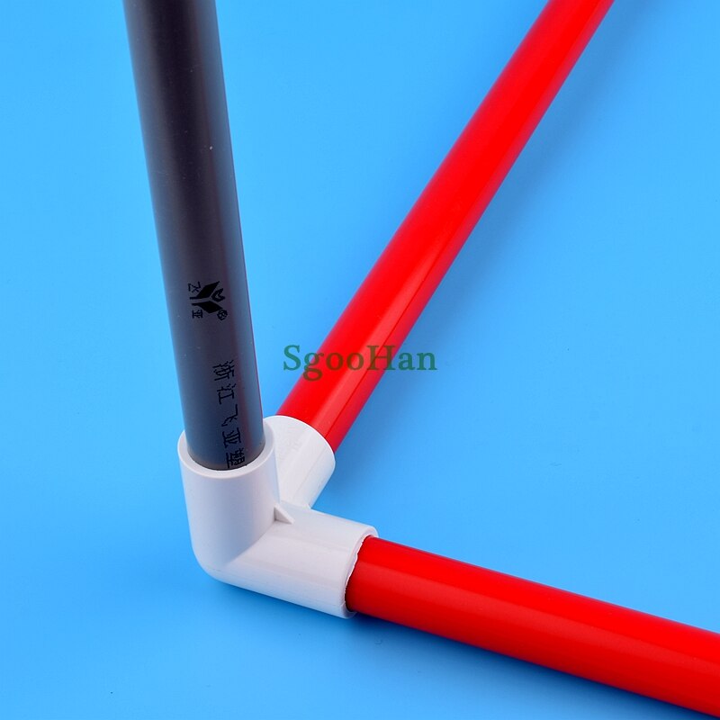 2~50pcs ID 20~50mm 3 Way Hydroponic Planting Frame PVC Pipe Connector Irrigation 3D Three-Dimensional DIY Shelf Joint Fittings