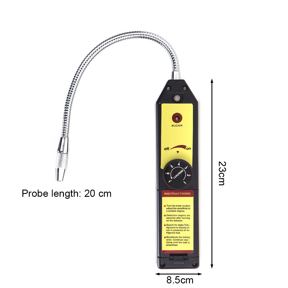 WJL-6000 High Accuracy Refrigerant Gas Analyzer Air Conditioning Halogen Gas Leak Detector Tester for R22 CFCs HCFC#20: Default Title