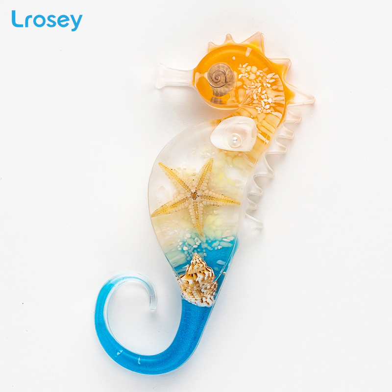 Cartoon Dier Koelkast Magneten Souvenir Natuurlijke Zeester Schelp Diy Home Decoratie Accessoires Hars Koelkast Stickers: Color 5