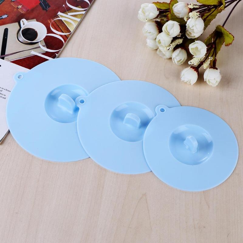 Silikonowa pokrywka na kubek wielokrotnego użytku przeciwpyłowa szczelna miska izolacyjna przykrywka robić kubka ssąca uszczelka pokrywa robić kubka z kawą czapki izolacja termiczna