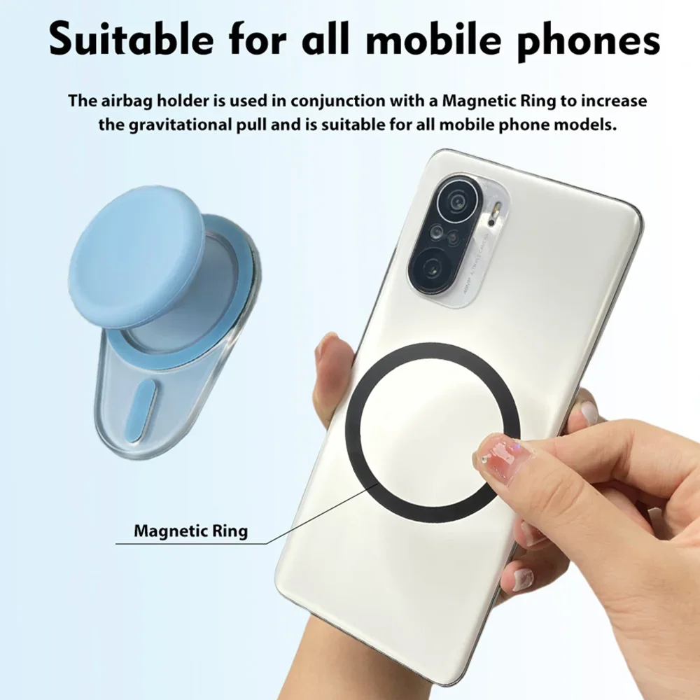 Voor Magsafe Mobiele Telefoon Grip Tok Griptok Voor IPhone 15/14/13/12 Serie Magnetische Telefoon socket Pocket Telefoon Houder