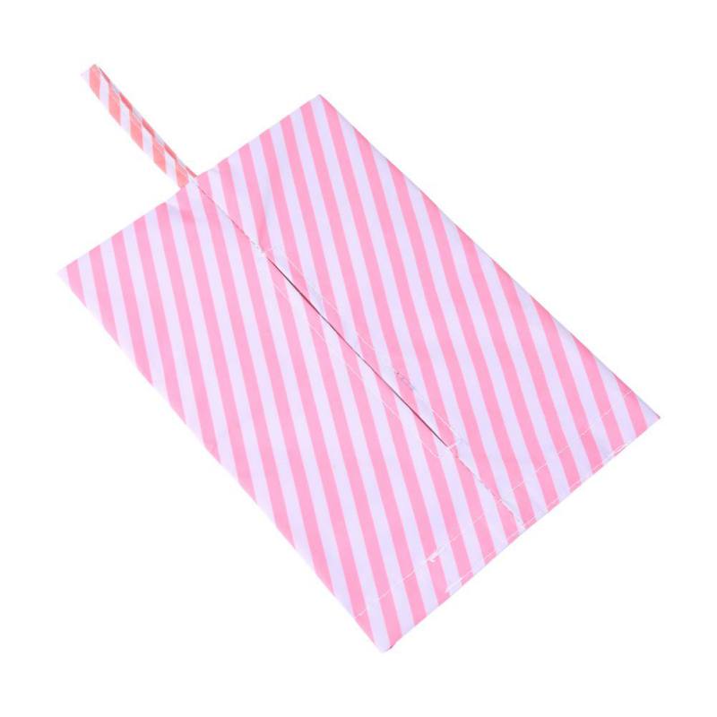 Caja para guardar servilletas de papel de Casa de coche, bolsa para decoración de hogar clásica, caja de pañuelos para colgar flamencos a rayas: Style B