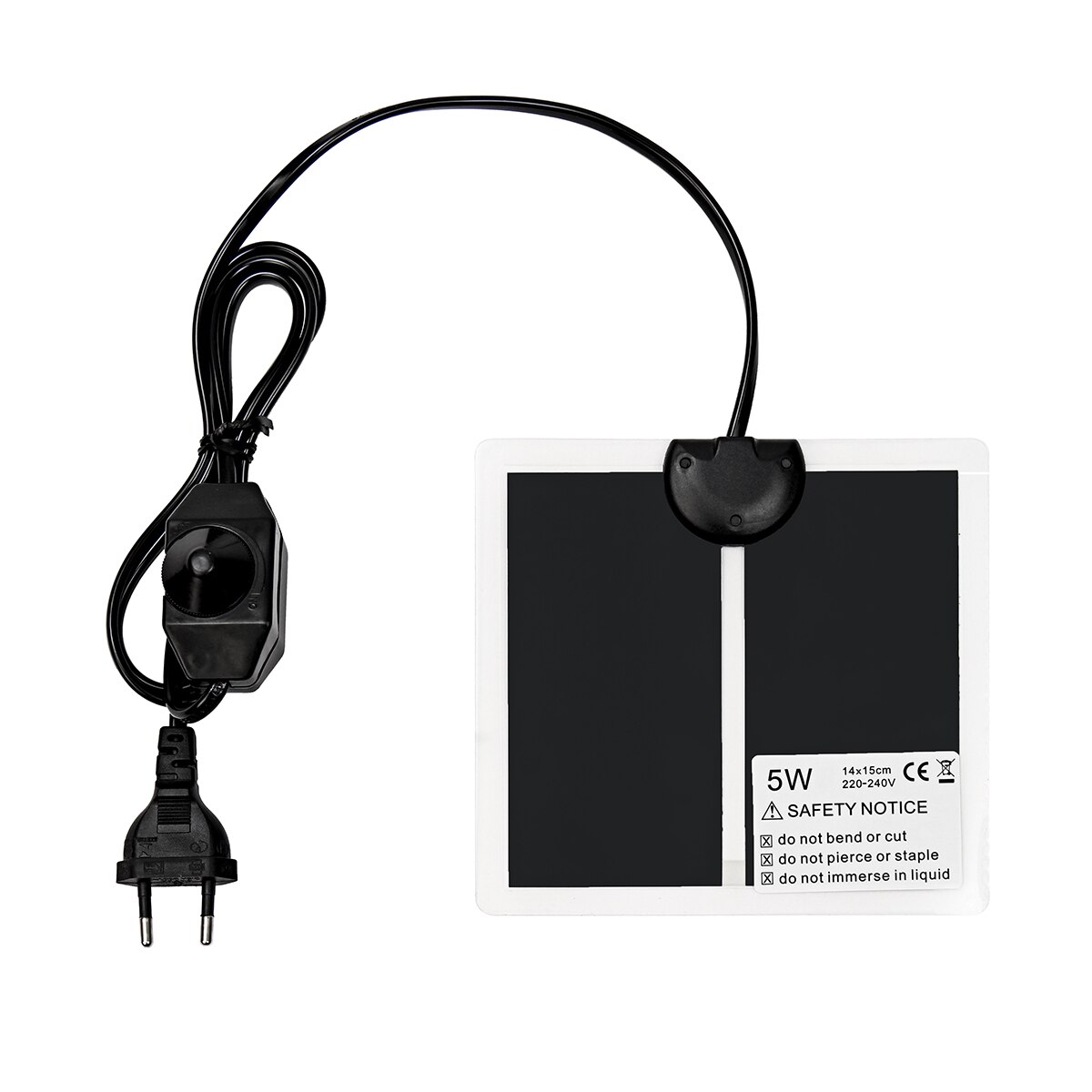 5-45W Terrarium Reptiles Heat Mat Climbing Pet Heating Warm Pads Adjustable Temperature Controller Mats Reptiles Supplies: 5W