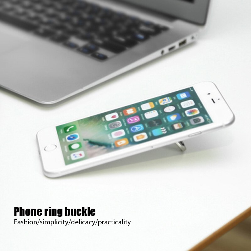 Supporto per anello per dito per Smartphone supporto per anello per telefono rotondo angoli multipli rotazione 360 e 180 supporto per dito per telefono facile da trasportare