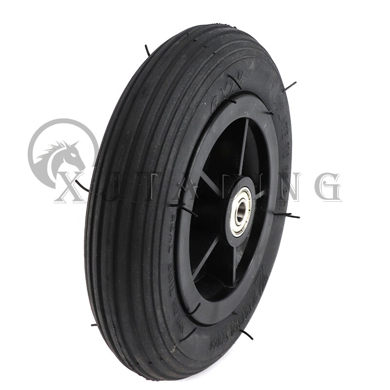 6X1 1/4 Wheels 150mm 6 inch Pneumatic Tire Inner T... – Grandado
