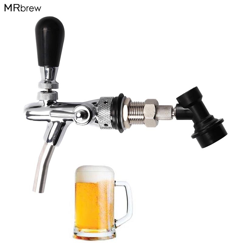 Bier Kraan & Verstelbare Tap Bier Schacht Chro... – Vicedeal