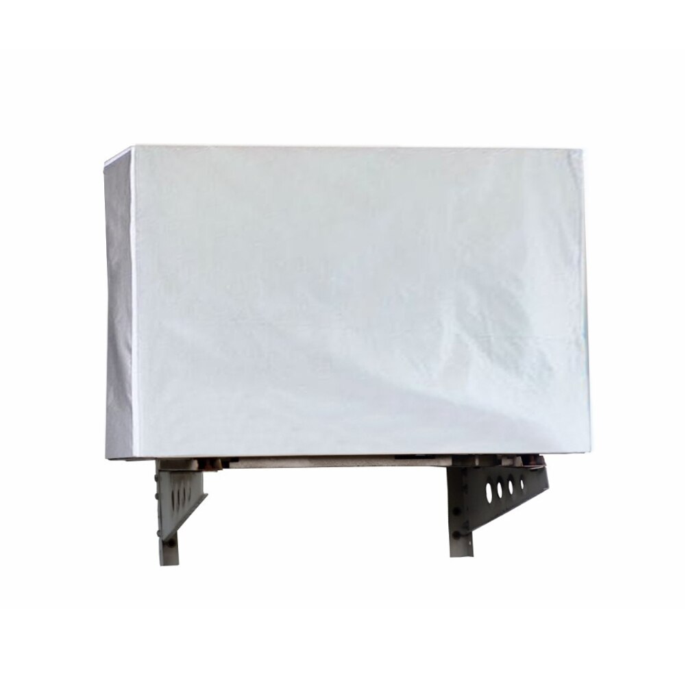 Outdoor Air Conditioner Waterproof Case Protector Rainproof Sun Shade Silver Fabric Shield Air Conditioning Dust Covers