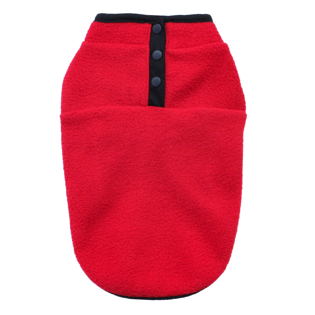 Outono inverno macio filhote de cachorro gatos casaco de lã quente colete para cães pequenos médios roupas chihuahua buldogue francês traje pet colete: M / YELLOW