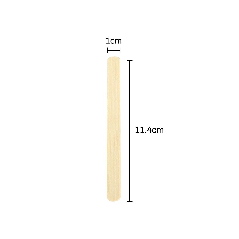 100Pcs/Set Popsicle Sticks Natural Wooden Pop Popsicle Sticks 11.4CM Length Wood Craft Ice Cream Sticks Popsicl Accesorios