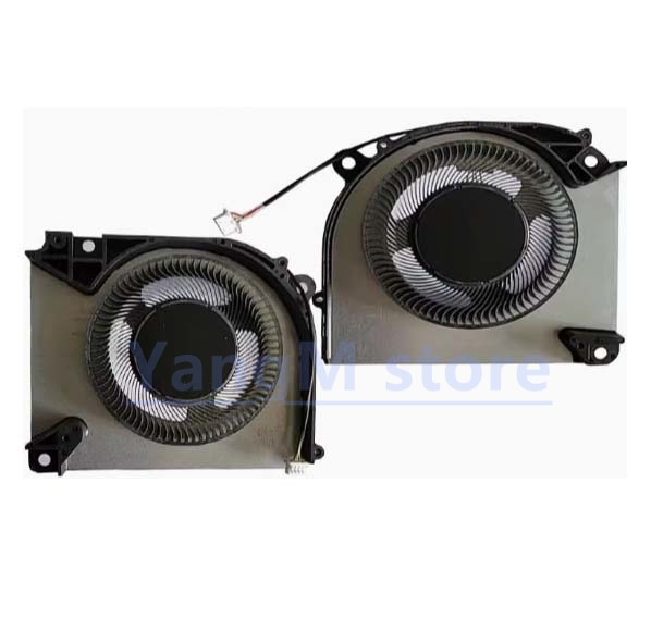 Wentylator chłodnicy do MACHENIKE F117-7B F117-7 7P L15 L17 15 17 12 RN FAN 12V L R NW NX RTX4060 DFS5K 223052831 Grzejnik: Niebieski