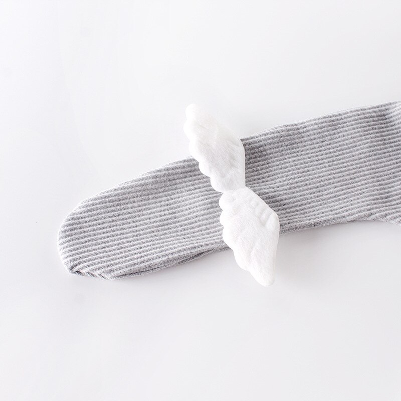 WLG bebé niña niño medias primavera otoño blanco de primavera gris estilo Ángel pozo medias polainas de todo encuentro bikini