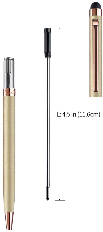 Black Ink Refills (10pcs), Replaceable Pens Refills, 1mm Medium Tip - Black