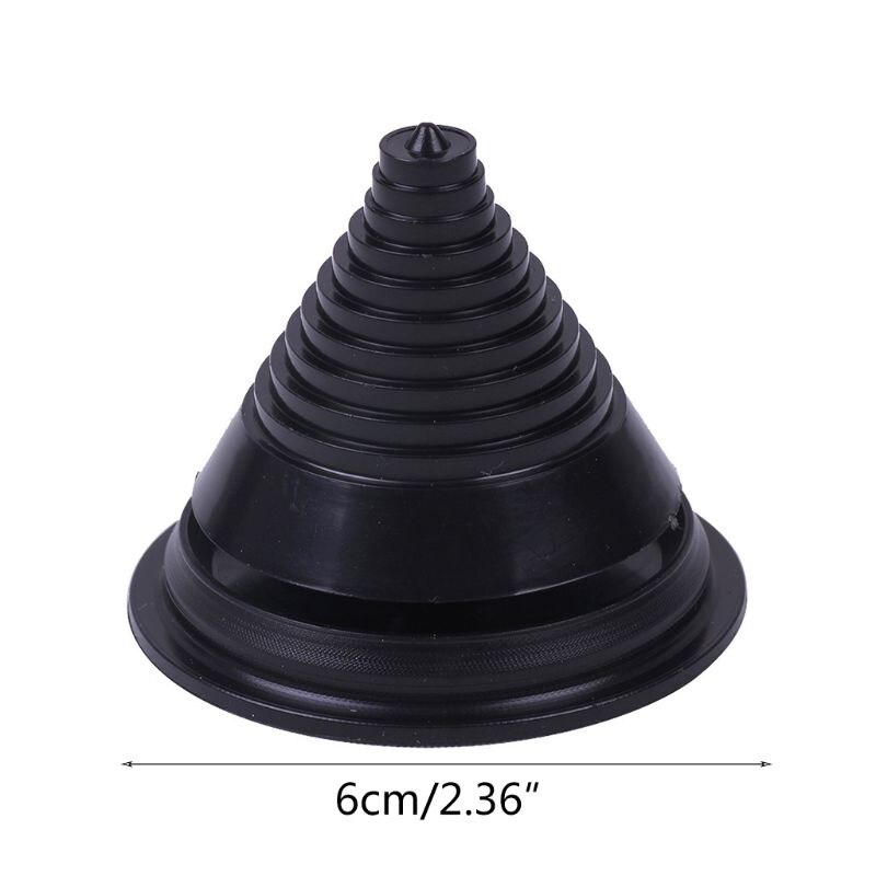 Cortacésped de plástico duradero negro, Balancer de cuchillas, accesorio para cortacésped, asistencia 203F