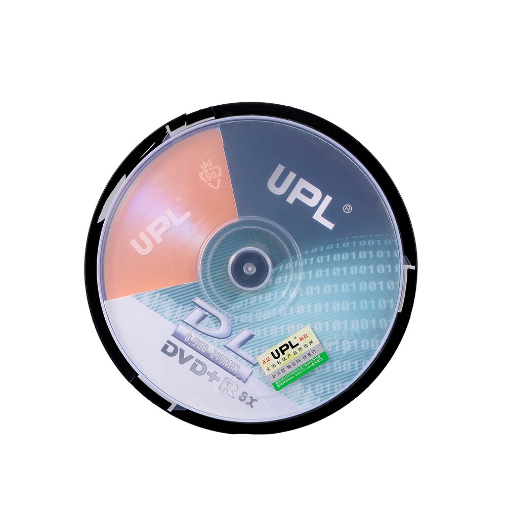 Disco DVD para datos y vídeo, 215MIN 8X DVD + R DL 8,5 GB, disco en blanco, 50 unidades